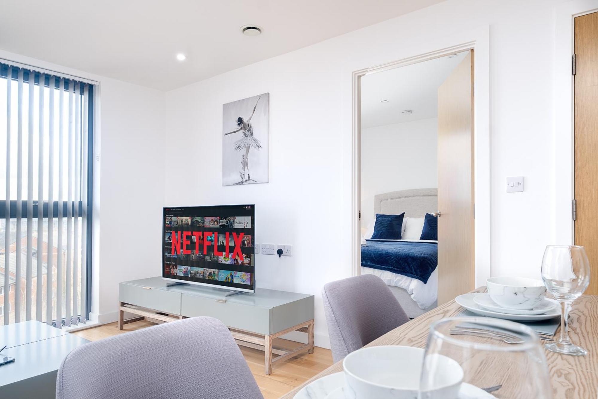 Broadway Mailbox Luxury New 1 Bed Apartment With Free Parking Birmingham Exterior photo